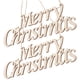thumbnail image 3 of 2 Letreros de Madera para Puerta, Ideales para Fiestas Navideñas, Letreros Colgantes de Madera, Letras Decorativas de Madera para Navidad, 3 of 7
