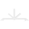 thumbnail image 2 of 84"W x 35"H x 4"D x 4"F, 10/12 Pitch, Vanguard Architectural Grade PVC Gable Bracket, 2 of 8