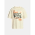 thumbnail image 5 of No Boundaries Oversized Cotton Graphic Tee, Men’s & Big Men’s, 5 of 5