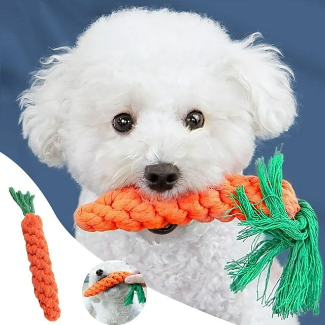 Cotton Rope Toy Pet Weaving Gnawing Toy Grinding Dog Toy