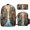 Color-2, variant on Surreal Floating City_1 3Set Bags for TeenCasual Women Backpack Bookbag for Student