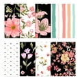 thumbnail image 2 of Soimoi 8 Pc Fat Quarter Bundle -Geometric & FloralPrint 18"x 22"DIY Patchwork-100% CottonPre-Cut Quilting Fabric (Pastels On Black & White), 2 of 8