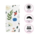 thumbnail image 3 of Floral seamless pattern, Bath Towel Absorbent Soft Decoration Hand Tower Multiuses for Bathroom Hotel Gym Spa Beach 30 x 15 inch, 3 of 6