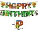 thumbnail image 4 of Globos de látex de aluminio con diseño de mineros y zombis plantados, juego temático PVZ, decoración para tartas, suministros para fiestas, pancartas de cumpleaños para niños, 4 of 5