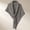 Dark Gray, variant on PWPSG Women's Solid Wrap Knit Hip Length Snood Sleeveless Shawl Scarf Poncho Soft Touch Classic for Winter Evening Walk Red Free Size
