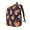 Medium, variant on Rateoe American Football and Fire Flames Pattern Durable Canvas Backpack for Men & Women – Stylish & Lightweight – Adjustable Straps, Multiple Pockets – Fits 15-17 Inch LaptopsSmall