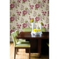 thumbnail image 2 of A-Street Prints Claressa Pink Floral Wallpaper, 20.5-in by 33-ft, 56.4 sq. ft, 2 of 3