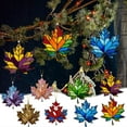 thumbnail image 4 of Upgraded&nbsp;Maple Leaf Shaped Wall Decoration Wall Hanging Door Hanging Festive Decorations P, 4 of 6