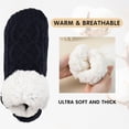 thumbnail image 5 of Unisex Fluffy Fuzzy Warm Slipper Socks for Men Women, Thick Fleece Lined Non-Slip Socks Indoor Floor, 5 of 6