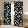 thumbnail image 2 of Castle Fairy Vintage Cheetah Curtains Pack of 2 (42x84 Each),Leopard Curtains Blackout, 2 of 6