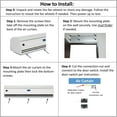thumbnail image 3 of Awoco FM-3510L/Y-M 42" Elegant 2 Speeds 1000 CFM Indoor Air Curtain with an Easy-Install Magnetic Door Switch, 3 of 8