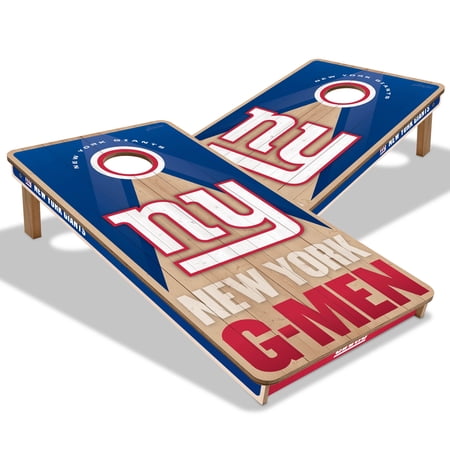 YouTheFan NFL New York Giants 2X4 Slogan Series Cornhole NO BAGS