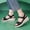 Black, variant on Women's Comfortable Walking Sandal Lightweight Cushioned Hiking Sandals Platform Shoes