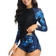 thumbnail image 5 of WILLBEST Trajes de Baño Mujer Natación Traje de Baño de Verano de 2 Piezas Con Estampado Floral Para Surf y Pantalones Cortos Trajes de Baño de Playa Trajes de Bikini Sexys, 5 of 8