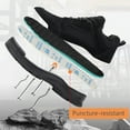 thumbnail image 2 of Steel Toe Cap Trainers Men Women Winter Safety Trainers Lightweight Warmth Safety Shoes Non-Slip, 2 of 7