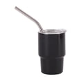 thumbnail image 2 of 3 oz Cute Mini Tumbler Shot Glass Set，With Straw and Lid Sublimation Double Stainless Steel Wine Glass，Mini Insulated Coffee Mug Mugs For Bars, Tea, 2 of 7