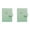 D*2, variant on Panda Sea Salt A7 PU Leather Notebook with Button Closure - Set of 5, Pocket Softcover Journal, Sewn Binding, Lined Pages