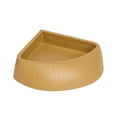 thumbnail image 2 of Plato de agua para reptiles, comedero, comedero, accesorio para terrario, bebedero estable marrón amarillento, 2 of 8