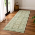 thumbnail image 6 of Addison Rugs Mayfield Premium Machine Washable Transitional Stripes Green Runner Rug, 2'3" x 7'6", 6 of 6