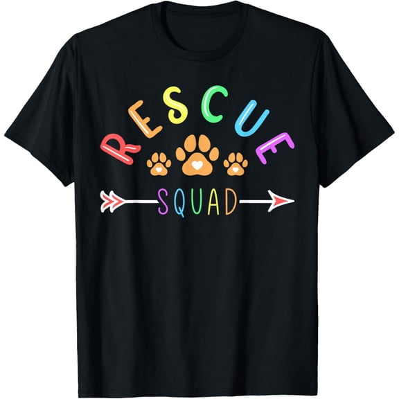 Rescue Squad Animal Rescue Animal Adoption T-Shirt