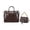 Coffee, variant on MKF Collection Yareli Women’s Vegan Leather Tote Bag by Mia K- Brown