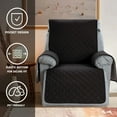 thumbnail image 4 of Aorsher 100% Waterproof Recliner Chair Cover for Home, Non Slip Covers for Recliner Chair with Pocket, Washable Reclining Chair Cover Furniture Protector for Kids, Pets, 4 of 15