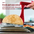 thumbnail image 4 of Moldeador de concha de taco resistente al calor con molde para tostador de desayuno de fondo plano, accesorios para herramientas de panadería y alimentos para bricolaje, 2 piezas eigraketly HA009384-02B, 4 of 6