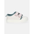 thumbnail image 2 of Wonder Nation Baby and Toddler Girls Two Strap Bump Toe Sneakers, 2 of 6