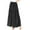 Black, variant on Women's Plus Size Tiered Ruffle Raw Hem Maxi Skirt