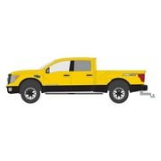 2018 Nissan Titan XD Pro-4X, Yellow - Greenlight 35250E/48 - 1/64 Scale Diecast Model Car