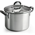 thumbnail image 3 of Tramontina Lock-N-Drain Stainless Steel 6 Quart Covered Stock Pot, 3 Count, 3 of 5