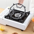 thumbnail image 3 of Stove Rack Wok , Easy To Clean Practical Stable Cast Iron Wok Support   for Home Kitchen, 3 of 7