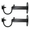 thumbnail image 4 of MERIVILLE Set of 2 Curtain Drapery Rod Bracket for 1-Inch Rod, Adjustable (Pewter), 4 of 5