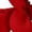 Red + belt, variant on AURA Plus Size Elegant V Neck 3D Flower Banquet Midi Dress High Waist Bodycon African Party Dress with Belt