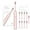 Pink, variant on Byujiro Electric Toothbrush with 10 Brush Heads 6 Cleaning Modes Upgraded Toothbrush Longer Life Faster Charging