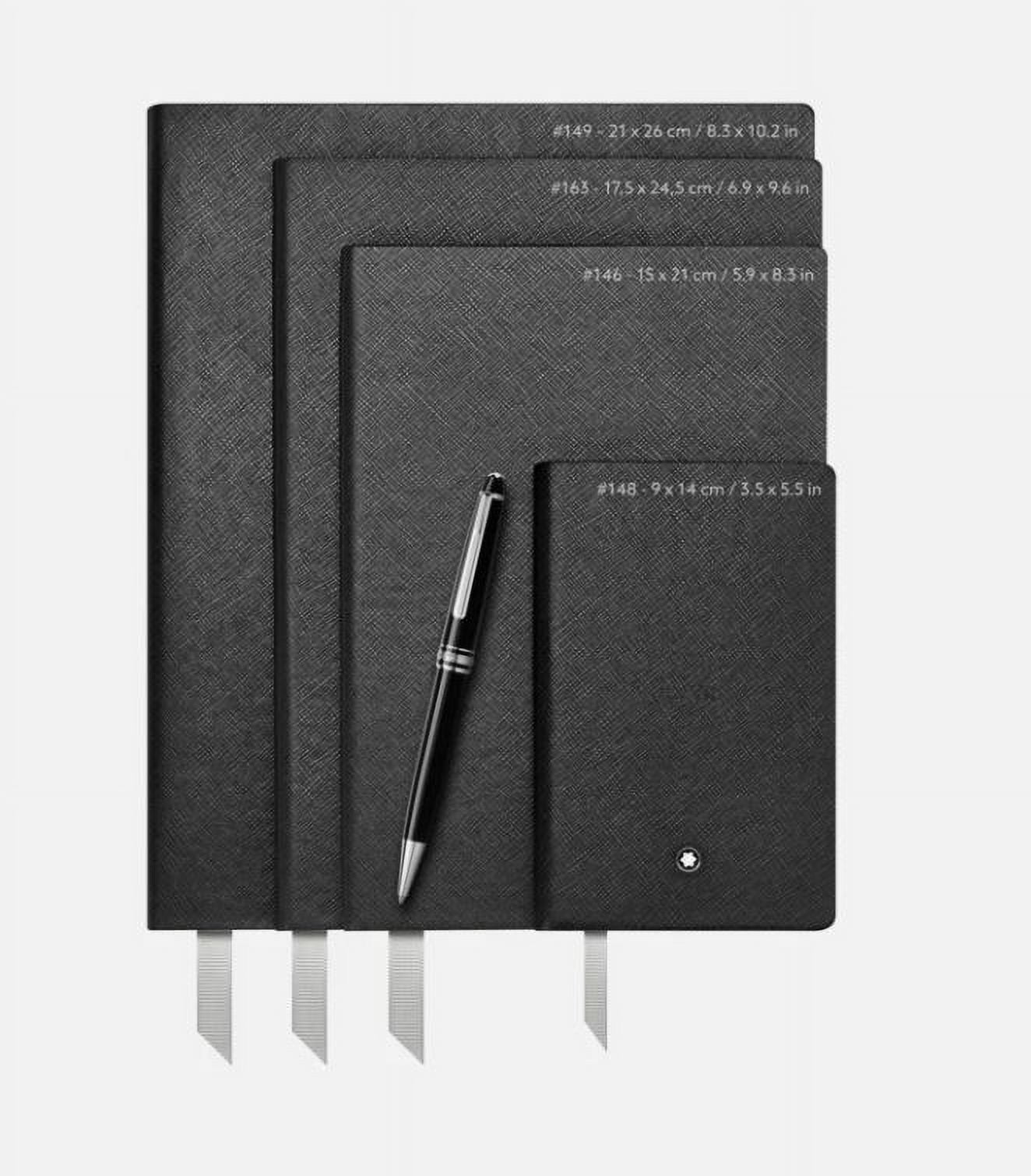Montblanc Fine Stationery Notebook #148 Black