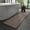 Brown, variant on Bath Mat Rug-Rubber Backing Non Slip Quick Dry Absorbent Thin Bathroom Rugs Fit Under Door-Faux Suede Surface Bathroom Floor Mats-Shower Rug for in Front of Bathtub Shower Lavender 16"x24"