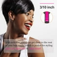 thumbnail image 3 of Terviiix Ceramic Pencil Flat Iron, 3/10" Hair Straightener for Short Hair & Pixie Cut, Pink, 3 of 8
