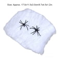 thumbnail image 2 of Shengyu 2 Sets Halloween Spider Web Props ple Exquisite ulation DIY Haunted House Decor Scene Layout Accessory Room Decorations 1Set, 2 of 6
