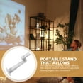 thumbnail image 2 of LIFKOME White Metal Projector Wall Mount Stand for Flower Pot with 360 Degree Rotation  Space Saving Design, 2 of 8