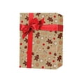 thumbnail image 1 of Pack of 1, Christmas Cookies Kraft Gift Wrap 24"X833', Full Ream Roll for Holiday, Party and Event, Made in USA, 1 of 1