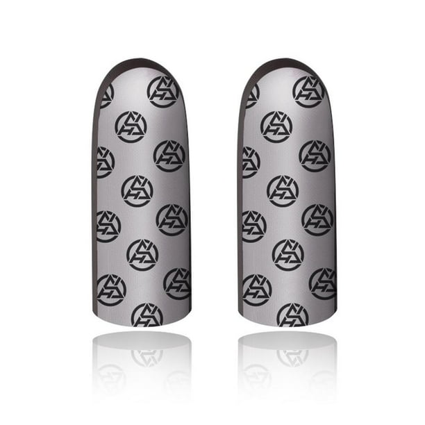 Cunas para dedos FLhrweasw 10 pares de cubiertas sensibles para el pulgar del controlador de juegos PUBG Mobile