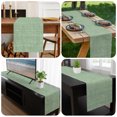 thumbnail image 6 of Sage Green Table Runner 120 Inches Long,Dining Table Runners Dresser Scarves,Farmhouse Vintage Green Solid Color Modern Kitchen Coffee Tablerunner for Tabletop Party Birthday Holiday Wedding 13"x120", 6 of 8