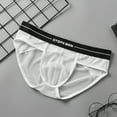 thumbnail image 3 of GTOPX MAN Men's Underpants Breathable Mesh Briefs, Black & White, 4-Pack, 3 of 7