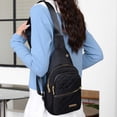 thumbnail image 4 of Crossbody Bag for Unisex,Sling Backpack with Colorful Print,Water-Resistant Lightweight with Adjustable Strap,for Daily Commute Travel Shopping, 4 of 4