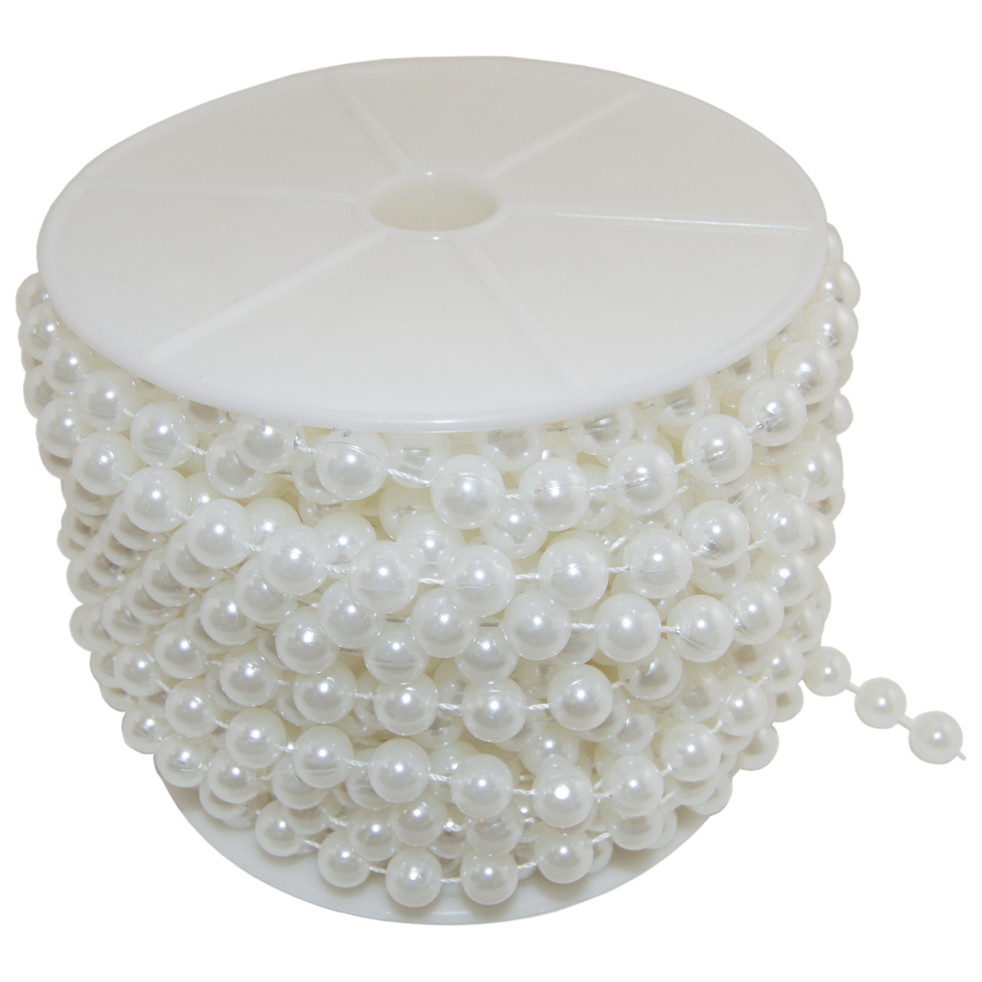 10 mm or 0.39 Loose Beads Faux Pearls White