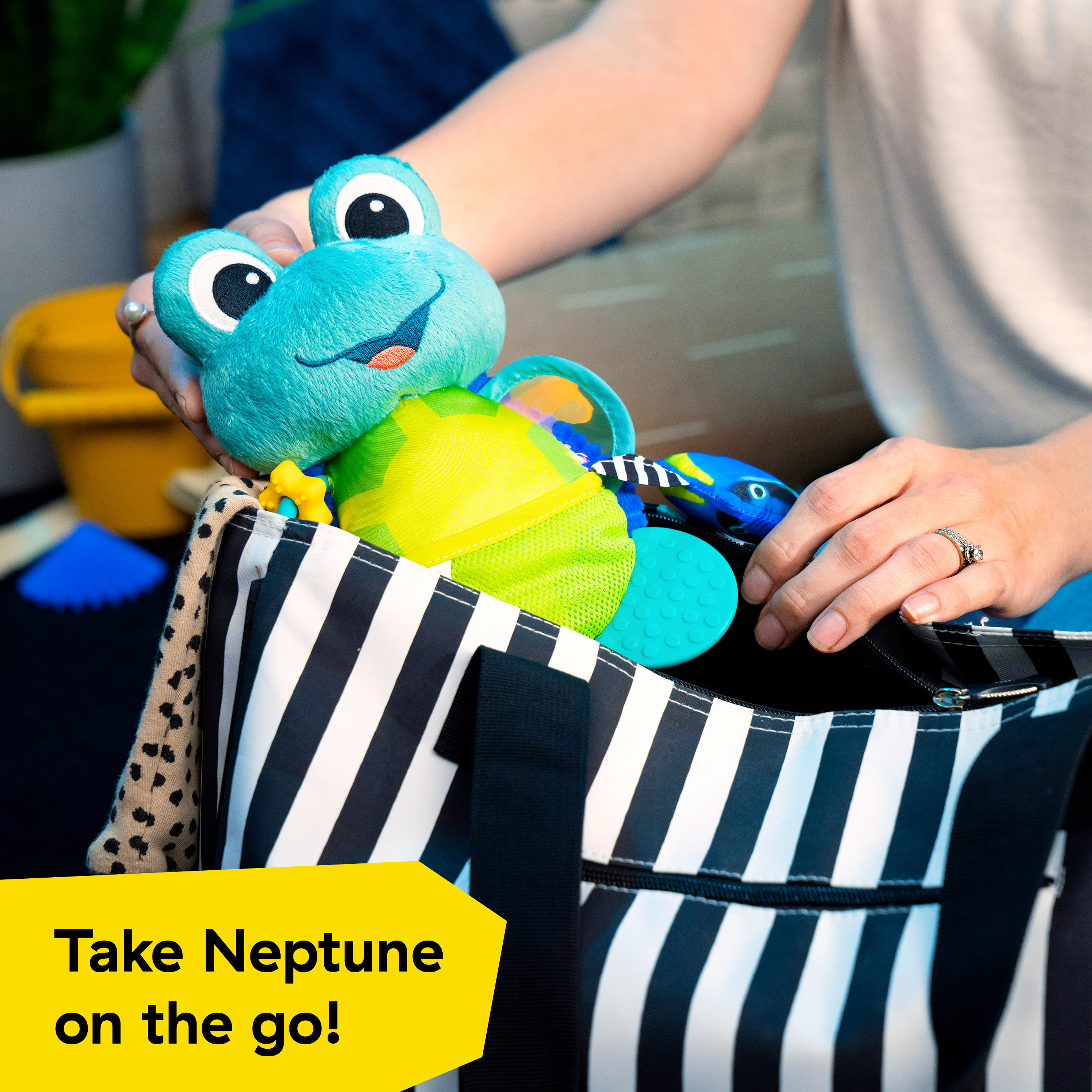 Baby Einstein Neptune's Sensory Sidekick Plush Toy photo 5