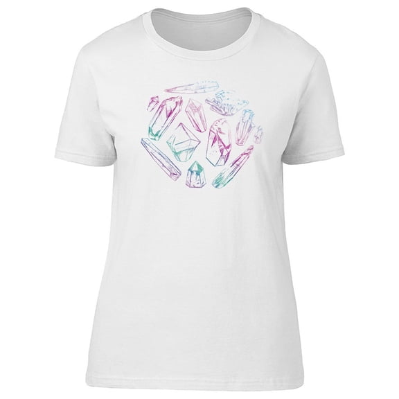 Set Of Crystals Gradient Tee Men's -Image by Shutterstock