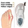 thumbnail image 5 of Sosenfer Hands-Free Slip-On Wide Toe Box Barefoot Sneakers - Men's and Women's Zero Drop Walking Shoes, 5 of 6