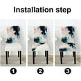 thumbnail image 5 of muroi Parson Chair Covers Set of 6 Stretch Parsons Chair Slipcovers Universal Removable Washable Chair Seat Covers Protector for Dining Room Kitchen Hoteland Party, 5 of 6